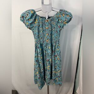 Floral Blue Kids‎ Dress zunie Large 14/16